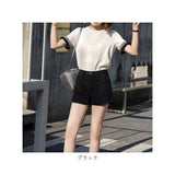 ショートパンツ デニム レディース 通販 短パン ミニ丈 ショート丈 裾 ロールアップ 薄手 カジュアル アメカジ シンプル ストリート 無地 大人 定番 ポケット 春 夏