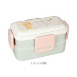 ドーム型 弁当箱 2段 通販 女子 大人 食洗機対応 レンジ対応 ランチボックス おしゃれ お弁当箱 高校生 中学生 小学生 4点ロック 密封式 入れ子式 コンパクト ふわっと弁当箱 SKATER