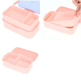 弁当箱 箸 セット 通販 日本製 skater PFLW4 お弁当箱 2段 ランチボックス 二段 600ml コンビセット カトラリーセット おはしセット お箸セット ふわっと弁当箱 食洗機対応