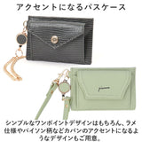 パスケース リール付き レディース 通販 定期入れ 定期券入れ パス ケース 女の子 小銭入れ コインケース 小物入れ 通勤 通学 おしゃれ かわいい シンプル 無地 合皮 大人可愛い Pisoraro