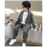 スーツ フォーマル 男の子 2点セット 通販 セットアップ ジャケット パンツスーツ ロングパンツ 長袖 無地 大きいサイズ ゆったり 子供服 子供 子どもこども ジュニア キッズ 小学生