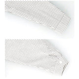 シャツワンピース 長袖 通販 レディース ワンピース ロングワンピース ワンピ マキシ丈 ロング カーディガン ストライプ 綿 マタニティ きれいめ ギフト 30代 40代 50代