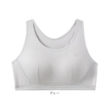スポーツブラ ブラジャー ジュニア ノンワイヤー 女子 通販 ジュニアブラ スポブラ ハーフトップ ファーストブラ 下着 肌着 揺れない メッシュ 通気性 蒸れない キッズ ダンス 体操 体育