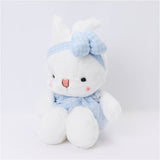 ウサギ ぬいぐるみ 40cm 通販 うさぎぬいぐるみ おもちゃ うさぎ 兎 ラビット 置物 飾り リボン コスチューム チェック柄 チェック ふわふわ フワフワ かわいい 可愛い アニマル 動物