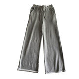 ワイドパンツ レディース 春秋 ロングパンツ 通販 スウェットワイドパンツ スウェットパンツ スウェット ワイド パンツ 長ズボン ズボン 綿 コットン ボトムス ウエストゴム ゆったり