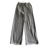 ワイドパンツ レディース 春秋 ロングパンツ 通販 スウェットワイドパンツ スウェットパンツ スウェット ワイド パンツ 長ズボン ズボン 綿 コットン ボトムス ウエストゴム ゆったり