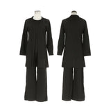 スーツ レディース パンツ 通販 3点セット ワイドパンツ パンツドレス スリーピース セットアップ パンツスーツ フォーマル トップス パンツ ジャケット 3点 3ピース 大きいサイズ