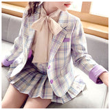 女の子 スーツ 通販 卒業式 入学式 フォーマル 3点 セット 120 130 140 150 160 cm 子供 春 小学生 服 中学生 ジュニア セットアップ ジャケット スカート ブラウス 発表会 七五三 子供服