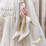 ウェディング ヒール 通販 パンプス ウェディングシューズ ブライダル 結婚式 ハイヒール 花嫁 パーティー 成人式 パーティーシューズ 前撮り 上品 きれいめ おしゃれ キラキラ