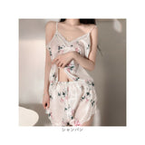 キャミソール 大人 可愛い 通販 スリップ ショートパンツ ルームウェア 上下セット ランジェリー 花柄 かわいい おしゃれ レース パジャマ ナイトウェア 部屋着 夏 涼しい 下着