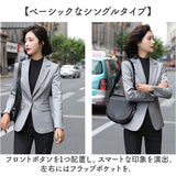 テーラードジャケット レディース 通販 テーラード ジャケット チェック ミドル丈 冬 秋冬 オフィス カジュアル 通勤 ビジネス 面接 就活 ライトアウター オシャレ かわいい おしゃれ