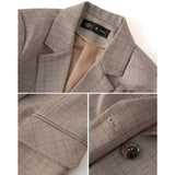 テーラードジャケット レディース 通販 テーラード ジャケット チェック ミドル丈 冬 秋冬 オフィス カジュアル 通勤 ビジネス 面接 就活 ライトアウター オシャレ かわいい おしゃれ