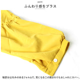シャツ ブラウス レディース 通販 シャツブラウス 七分袖 前開き ラウンドネック ゆったり 体型カバー フリル コットン 無地 切り替え トップス かわいい おしゃれ 通勤 通学