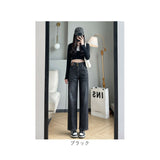 デニムパンツ レディース 通販 ボトムス ワイドパンツ パンツ ジーンズ ジーパン ハイウエスト ストレートパンツ ロングパンツ 長ズボン シンプル ゆったり オールシーズン 裁断