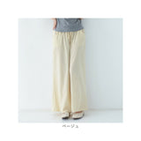 ワイドパンツ レディース きれいめ 通販 パンツ ズボン ロングパンツ ボトムス ワイド ロング丈 ロング コットン リネン ゆったり 綿 麻 涼しい 清涼感 無地 シンプル 春 夏 秋