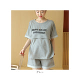 マタニティ パジャマ 半袖 通販 授乳服 ルームウェア セットアップ 上下 セット マタニティウェア マタニティー ウェア 短パン ショートパンツ Tシャツ 授乳 授乳口 入院 出産 産前 産後