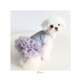 犬 夏服 通販 犬服 洋服 ワンピース チュチュワンピ ドッグウェア ペットウェア ペット服 かわいい おしゃれ レースチュチュ ボリューム チュチュスカート お出掛け お散歩 猫服