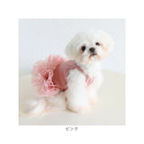 犬 夏服 通販 犬服 洋服 ワンピース チュチュワンピ ドッグウェア ペットウェア ペット服 かわいい おしゃれ レースチュチュ ボリューム チュチュスカート お出掛け お散歩 猫服