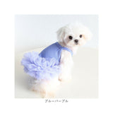 犬 夏服 通販 犬服 洋服 ワンピース チュチュワンピ ドッグウェア ペットウェア ペット服 かわいい おしゃれ レースチュチュ ボリューム チュチュスカート お出掛け お散歩 猫服