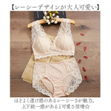 ブラジャー ショーツ セット ノンワイヤー 通販 ブラ パンツ パンティ レースブラジャー ノンワイヤーブラ ランジェリー 下着 インナー インナーウェア レース 総レース パッド 3D 立体