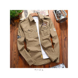 ミリタリーシャツ メンズ 通販 シャツ カジュアルシャツ 長袖 ミリタリー ジャケット メンズシャツ 長袖シャツ ワークシャツ 羽織り シャツジャケット 普段着 作業服 カジュアル トップス