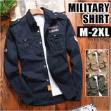 ミリタリーシャツ メンズ 通販 シャツ カジュアルシャツ 長袖 ミリタリー ジャケット メンズシャツ 長袖シャツ ワークシャツ 羽織り シャツジャケット 普段着 作業服 カジュアル トップス
