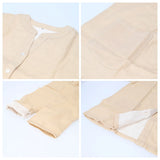 パジャマ ガーゼ レディース 長袖 通販 二重ガーゼパジャマ 綿100% コットン 上下セット 長ズボン 秋 冬 春 ルームウェア 部屋着 ダブルガーゼ ふんわり 柔らかい 前開き ボタン 襟なし