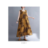 マキシ丈ワンピース ノースリーブ レディース 通販 マキシワンピース ワンピース ワンピ マキシ丈ワンピ 花柄ワンピース ロングワンピース 袖なし 袖無し マキシ マキシ丈 ゆったり