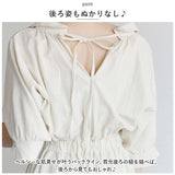 ワンピース 半袖 きれいめ 夏 通販 レディース 半袖 ひざ丈ワンピ 春 秋 冬 体型カバー 可愛い かわいい おしゃれ vネック 襟付き ワンピ オフィス 通勤 カジュアル 上品