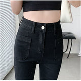 フレアパンツ レディース デニム 通販 デニムパンツ ジーパン ジーンズ ベルボトム ストレッチ 伸縮性 ブーツカット ボタン ファスナー 薄手 ポケット カジュアル ナチュラル きれいめ