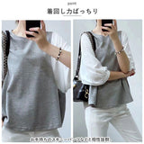 ブラウス レディース 7分袖 通販 パフスリーブ ドッキング カットソー 無地 フェミニン カジュアル きれいめ シンプル 大人 ギンガムチェック パワショル かわいい 韓国 春 夏 秋