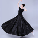 ベリーダンス スカート 540度 通販 ダンス衣装 ロングスカート フレアスカート ベリーダンス衣装 ベリーダンススカート ダンススカート レッスン着 サテンロングスカート フレア ロング