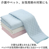 おねしょシーツ 防水 通販 防水シーツ 防水シート トイレトレーニング おむつ替えシート おむつ替えマット おむつ替え 瞬間吸水 丸洗い 厚手 柔らか コットン 綿 通気性 四角 ズレ防止