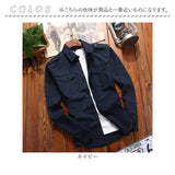 ミリタリーシャツ カジュアルシャツ メンズ 長袖 通販 シャツ ワークシャツ シャツジャケット 長袖シャツ ジャケット 羽織 羽織り メンズシャツ 普段着 作業服 綿 アメカジ カジュアル