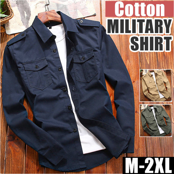 ミリタリーシャツ カジュアルシャツ メンズ 長袖 通販 シャツ ワークシャツ シャツジャケット 長袖シャツ ジャケット 羽織 羽織り メンズシャツ 普段着 作業服 綿 アメカジ カジュアル