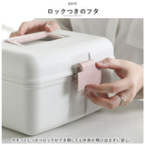 救急箱 通販 薬箱 クスリ くすり ファーストエイドボックス 薬ケース 薬入れ 収納 ボックス 道具箱 応急手当 応急処置 防災 家庭用 ロック付き トレー付き 整理 整頓 道運び おしゃれ