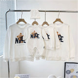 トレーナー 長袖 Tシャツ 親子 通販 tシャツ スウェット お揃い服 かわいい 可愛い トップス ゆったり こども 子ども 子供 レーディス メンズ ペアルック ママ パパ 親子コーデ お揃い