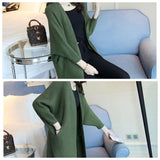 ロング カーディガン 冬 通販 レディース 秋冬 カーデ 秋 無地 シンプル ロングカーディガン ドルマンスリーブ 大きいサイズ ゆったり 体型カバー 厚手 ドロップショルダー きれいめ