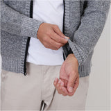 ニット カーディガン ジップアップ 通販 セーター 長袖ニット ニットカーディガン ニットジャケット ジャケット 羽織り 羽織 ハイネック 厚手 スタンドカラー タートルネック カジュアル