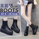 厚底ブーツ レディース 通販 ショートブーツ レディースブーツ 編み上げブーツ レディースブーツショート レースアップブーツ ショート ブーツ 厚底 歩きやすい 履きやすい ショート丈