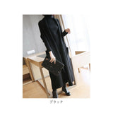 ロングジレ レディース 通販 ベスト ジレ 厚手 ロング ニット ノースリーブ ロングベスト ニットベスト ニットジレ ニットカーディガン ニットカーデ ニットコート きれいめ 暖かい