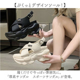厚底サンダル レディース 通販 オープントゥ 厚底 サンダル カジュアルサンダル ファッションサンダル レディースサンダル 女性 女の子 おしゃれ オシャレ かわいい 可愛い 旅行 春夏