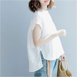 シャツ 半袖 レディース 通販 tシャツ Tシャツ 半袖シャツ 半袖Tシャツ 半袖tシャツ ブラウス シャツブラウス スタンドカラー 薄手 薄い やわらかい 柔らかい 着心地が良い 体型カバー