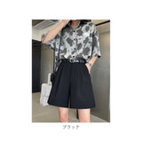 ハーフパンツ ボトムス レディース 通販 ショートパンツ おしゃれ きれいめ タックパンツ シンプル 無地 カジュアル ショーパン 薄手 大人 Aライン 短パン 半ズボン 上品 ハイウエスト