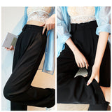 パンツ レディース きれいめ 通販 ストレートパンツ ハイウエストパンツ ロングパンツ ワイドパンツ パンツ ボトムス ズボン おしゃれ かわいい 春 夏 春夏 ロング丈 シンプル カジュアル