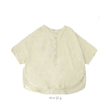 シャツ レディース 半袖 通販 半袖シャツ ガーゼシャツ ゆったり ドロップショルダー おしゃれ シンプル 無地 女性 大人 かわいい オシャレ 大人かわいい 大人可愛い カジュアル