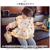 子供服 女の子 通販 トップス シャツ 長袖 カットソー 子ども服 ベビー服 刺繍 フリル 通園 通学 春 秋 外出 お出かけ ブラウス シンプル 袖ゴム 丸首 ラウンドネック 背中ボタン