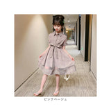 ワンピース 女の子 フォーマル 半袖 通販 フォーマルワンピース フォーマルワンピ ワンピ 子供服 子ども服 Aラインスカート チュール Aライン スカート チェック柄 キッズ 子供 こども
