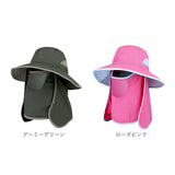 サファリハット 帽子 つば広 あご紐 通販 日除け帽子 農作業帽子 日よけ帽子 ぼうし あごひも UVカット 紫外線対策 熱中症対策 メッシュ 通気性 ガード キャンプ 農作業 フィッシング