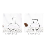 花瓶 ワイヤーフレーム 通販 フラワーベース かびん 花器 一輪挿し フラワースタンド おしゃれ かわいい ワイヤー フレーム シンプル ナチュラル リビング ダイニング 寝室 玄関